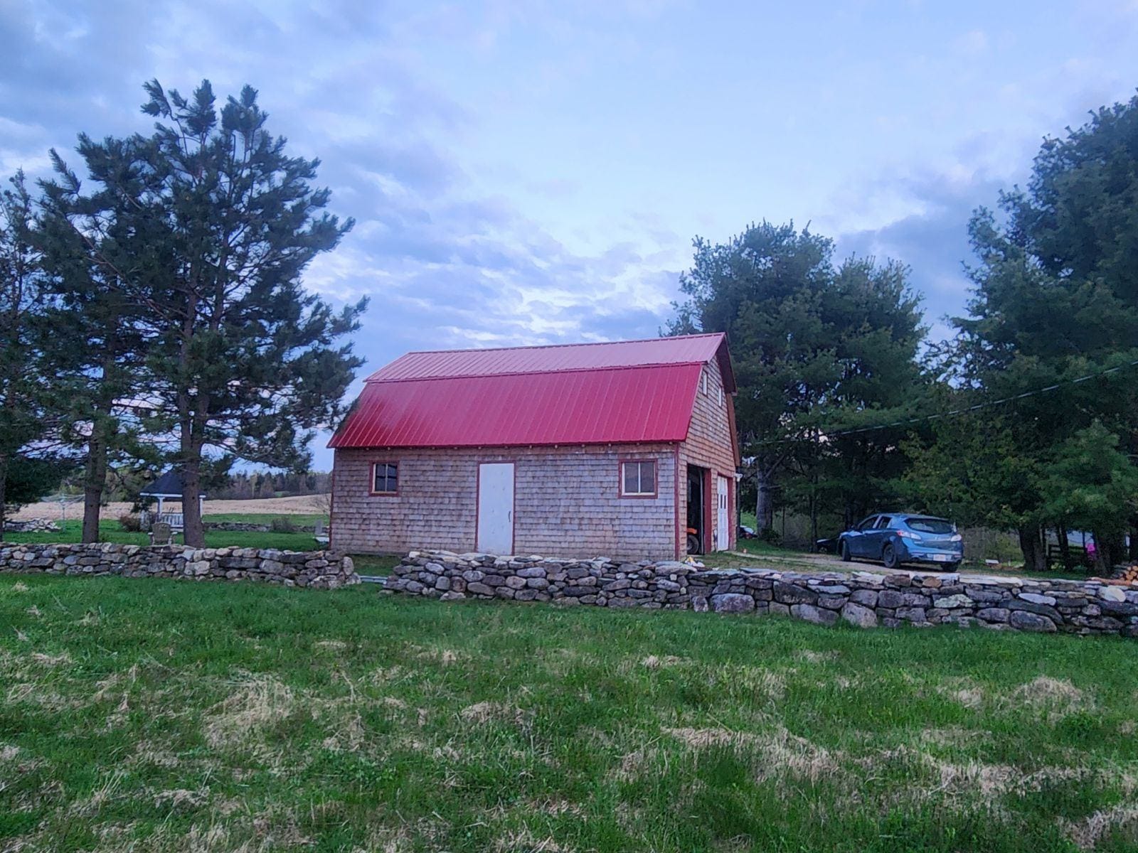 Completed roofing project